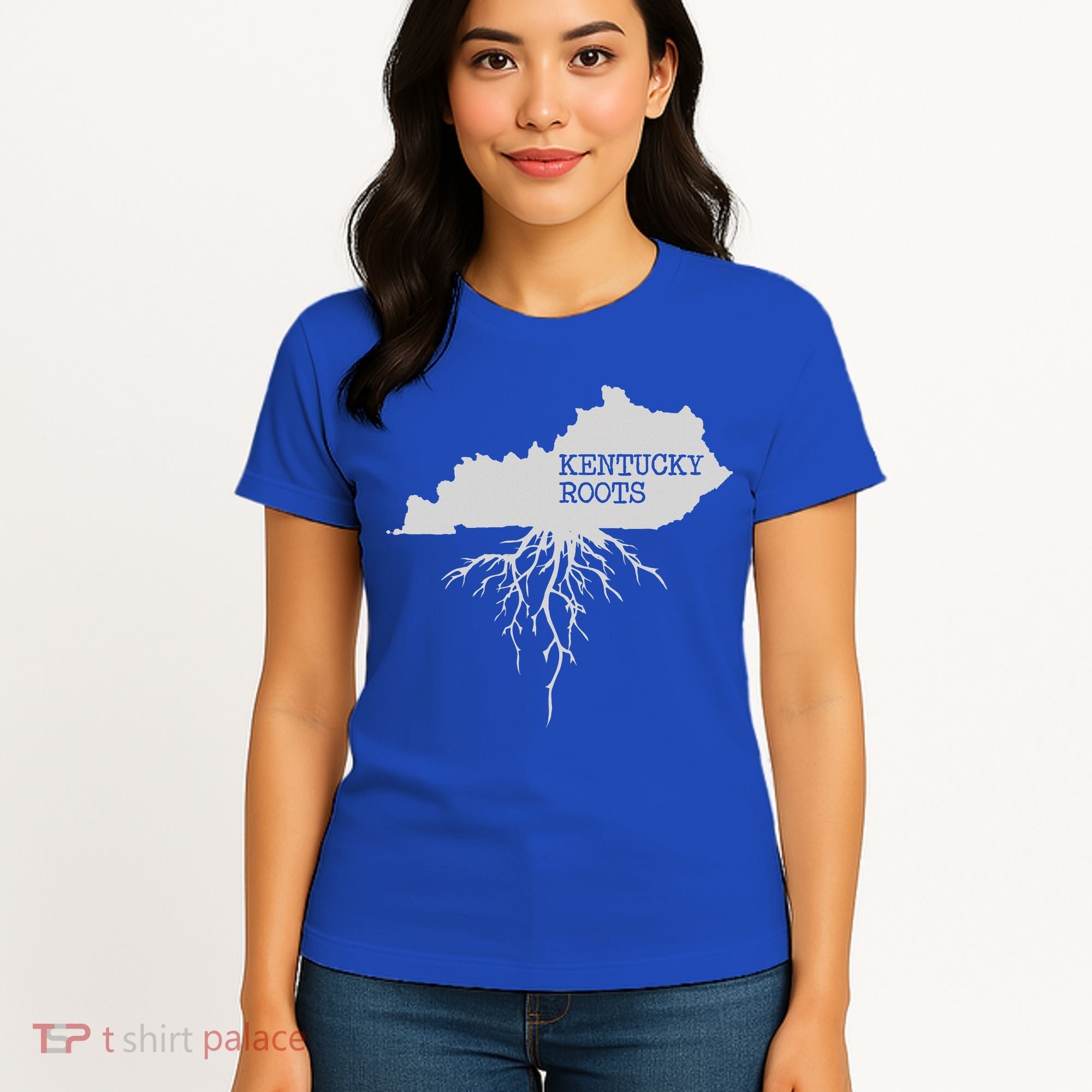 Kentucky Roots State Of Kentucky Map Women's T-Shirt