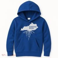Kentucky Roots State Of Kentucky Map Kids Hoodie thumb 0