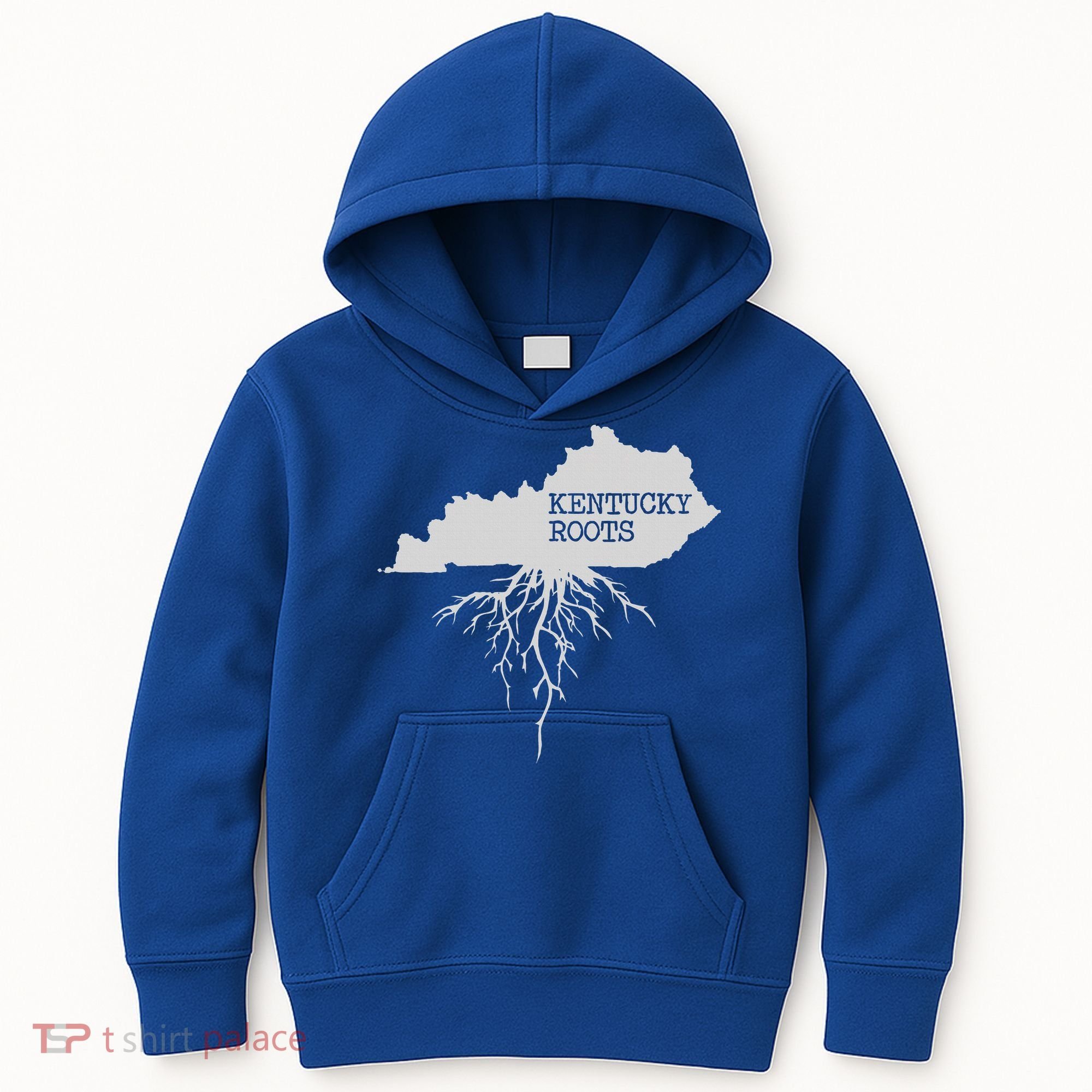 Kentucky Roots State Of Kentucky Map Kids Hoodie