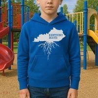 Kentucky Roots State Of Kentucky Map Kids Hoodie thumb 2