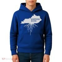 Kentucky Roots State Of Kentucky Map Kids Hoodie thumb 4