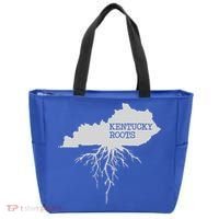 Kentucky Roots State Of Kentucky Map Tote Bag thumb 0