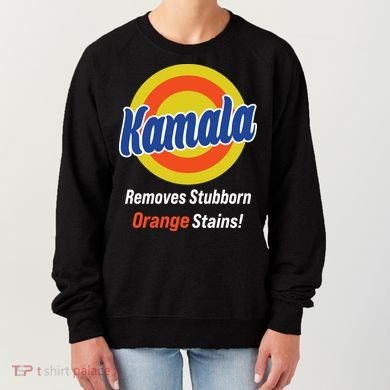 Kamala Removes Stubborn Orange Stains Women's Sweatshirt