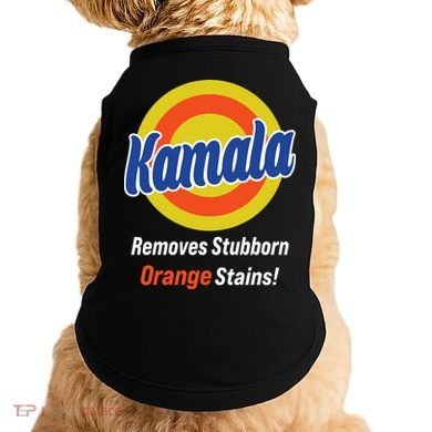 Kamala Removes Stubborn Orange Stains Doggie Tank