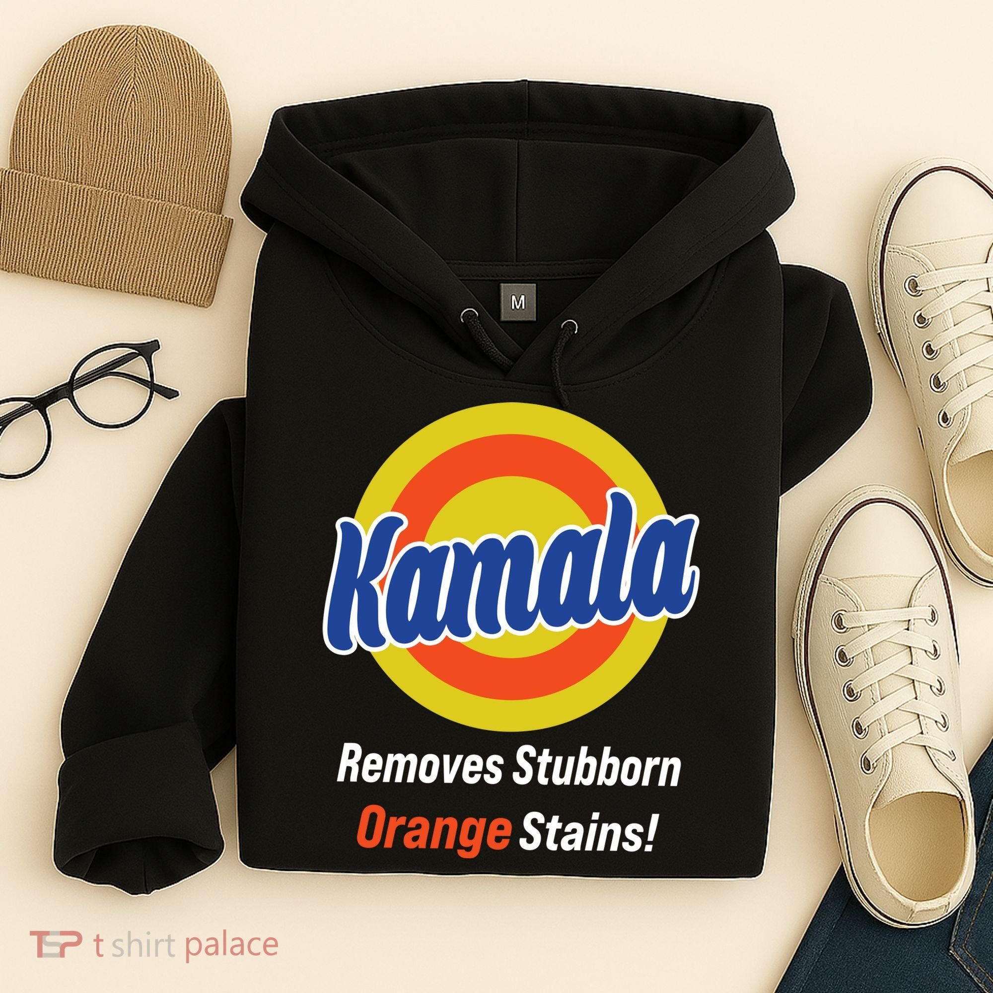 Kamala Removes Stubborn Orange Stains Hoodie