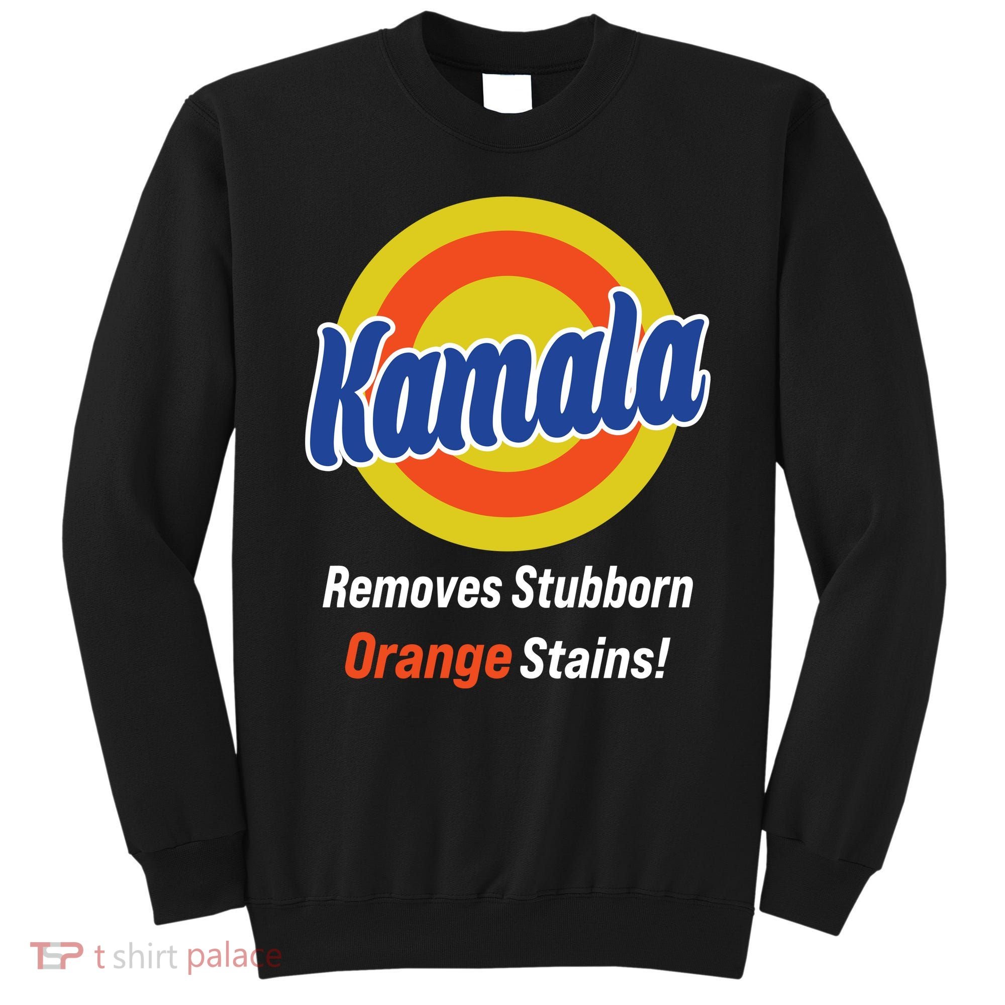 Kamala Removes Stubborn Orange Stains Sweatshirt