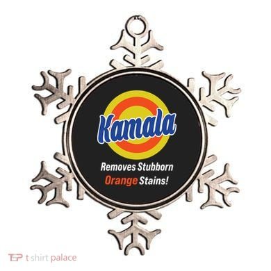 Kamala Removes Stubborn Orange Stains Ornament