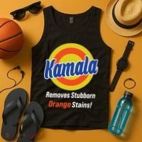 Kamala Removes Stubborn Orange Stains Tank Top thumb 4