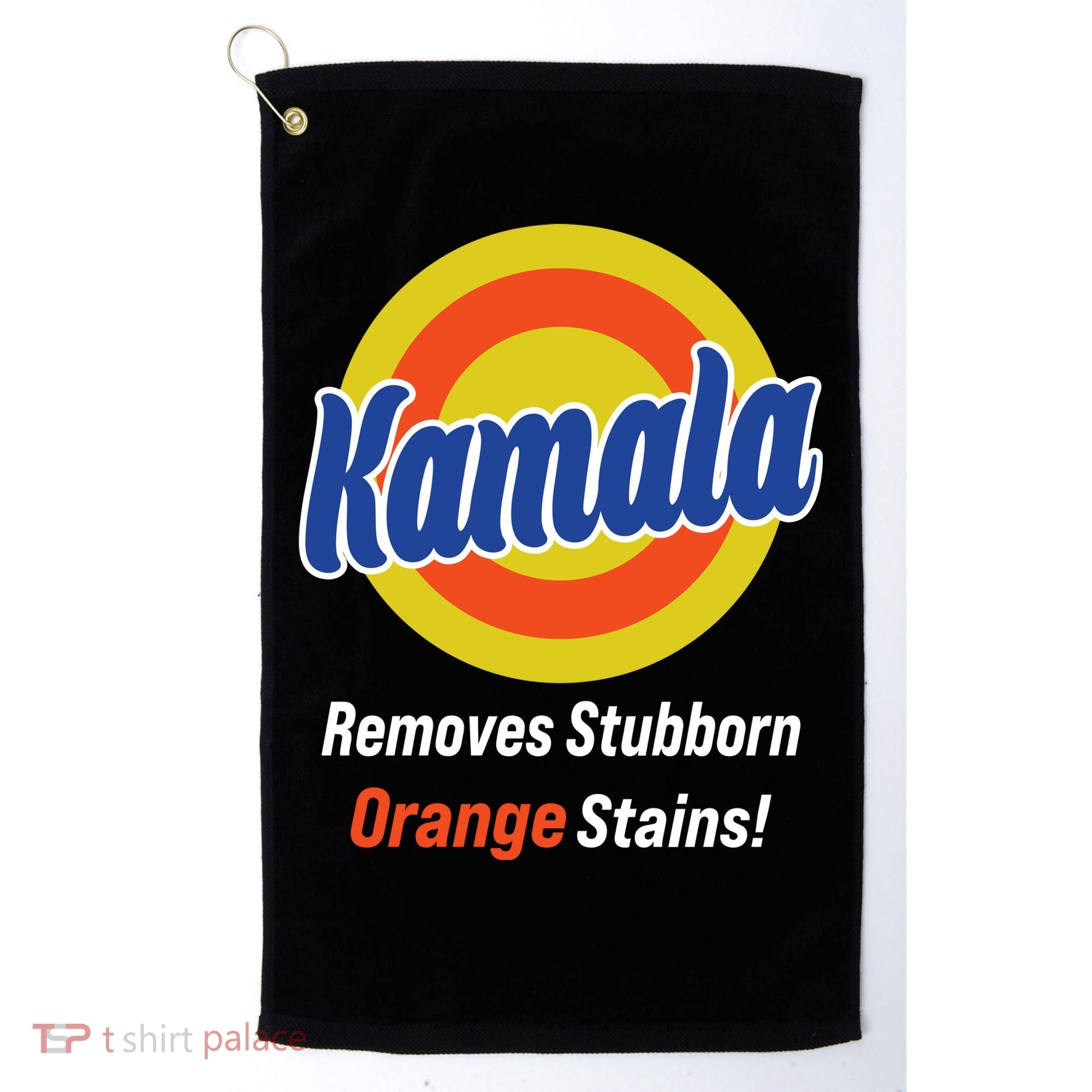Kamala Removes Stubborn Orange Stains Golf Towel