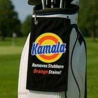 Kamala Removes Stubborn Orange Stains Golf Towel thumb 2