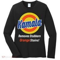 Kamala Removes Stubborn Orange Stains Women's Long Sleeve Shirt thumb 0