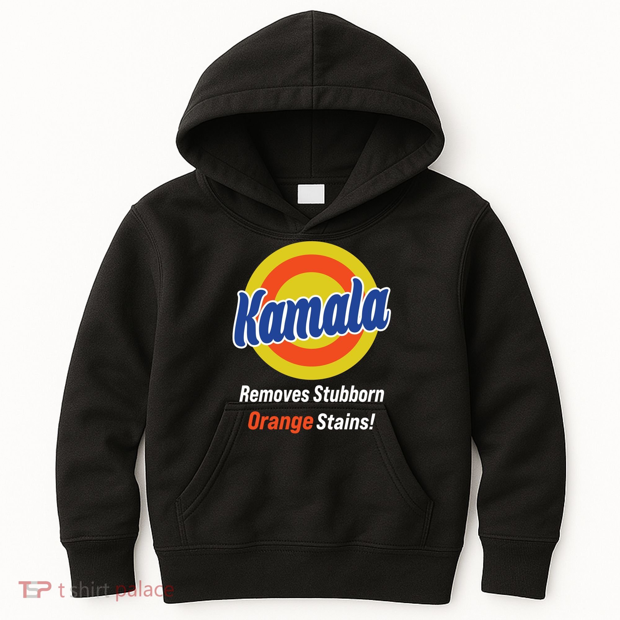 Kamala Removes Stubborn Orange Stains Kids Hoodie