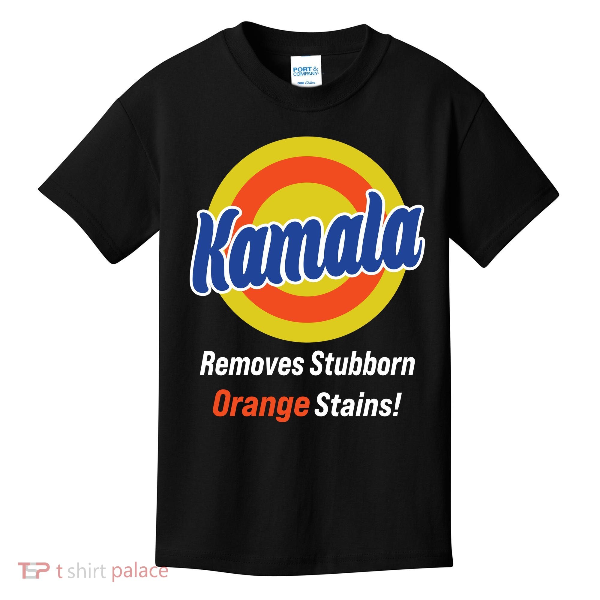 Kamala Removes Stubborn Orange Stains Kids T-Shirt