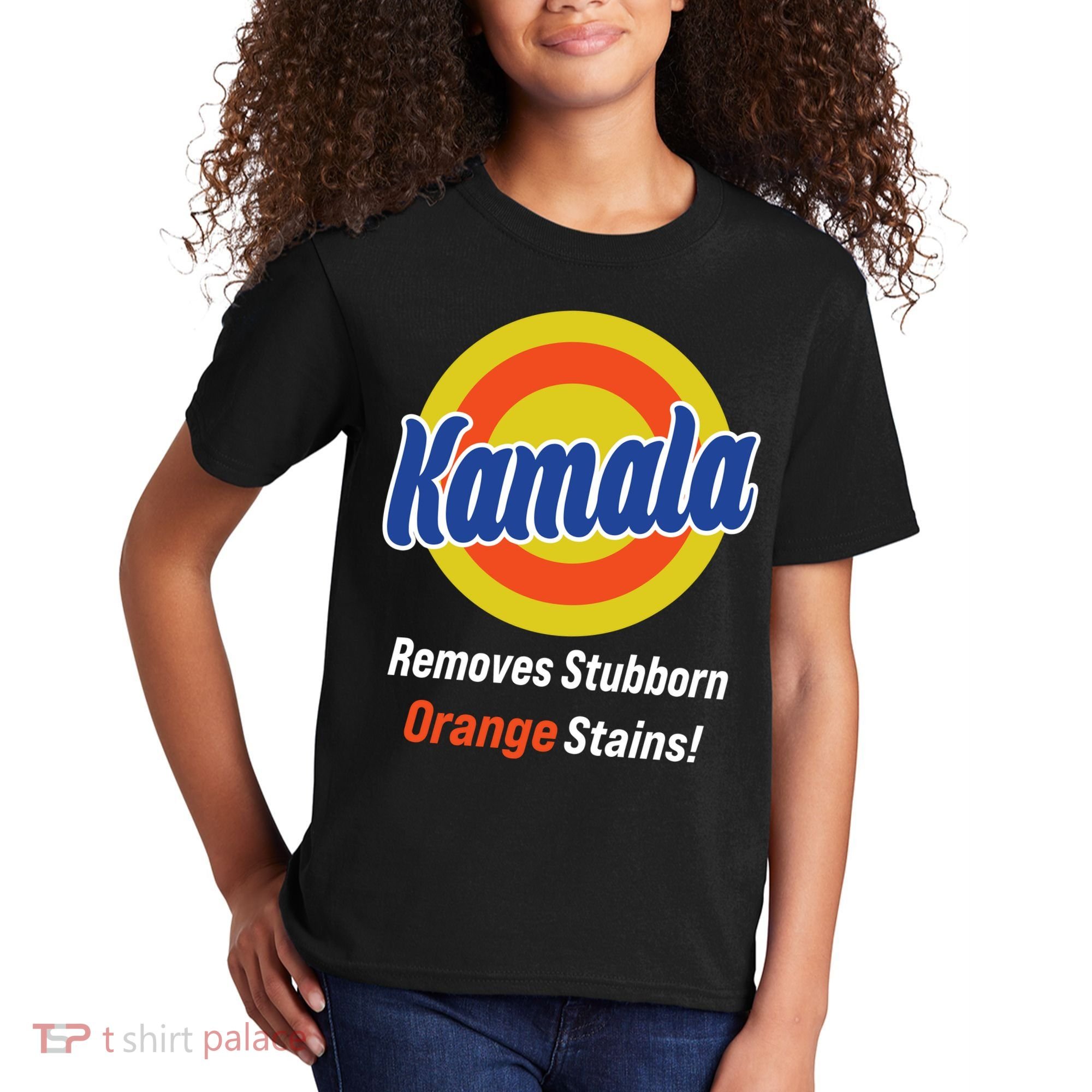 Kamala Removes Stubborn Orange Stains Kids T-Shirt