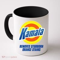 Kamala Removes Stubborn Orange Stains Vote Kamala Harris 2024 Coffee Mug thumb 0