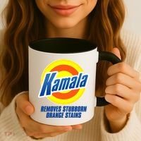Kamala Removes Stubborn Orange Stains Vote Kamala Harris 2024 Coffee Mug thumb 3