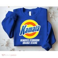 Kamala Removes Stubborn Orange Stains Vote Kamala Harris 2024 Sweatshirt thumb 2
