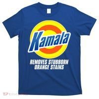 Kamala Removes Stubborn Orange Stains Vote Kamala Harris 2024 T-Shirt thumb 0