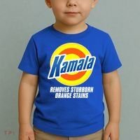 Kamala Removes Stubborn Orange Stains Vote Kamala Harris 2024 Toddler T-Shirt thumb 2