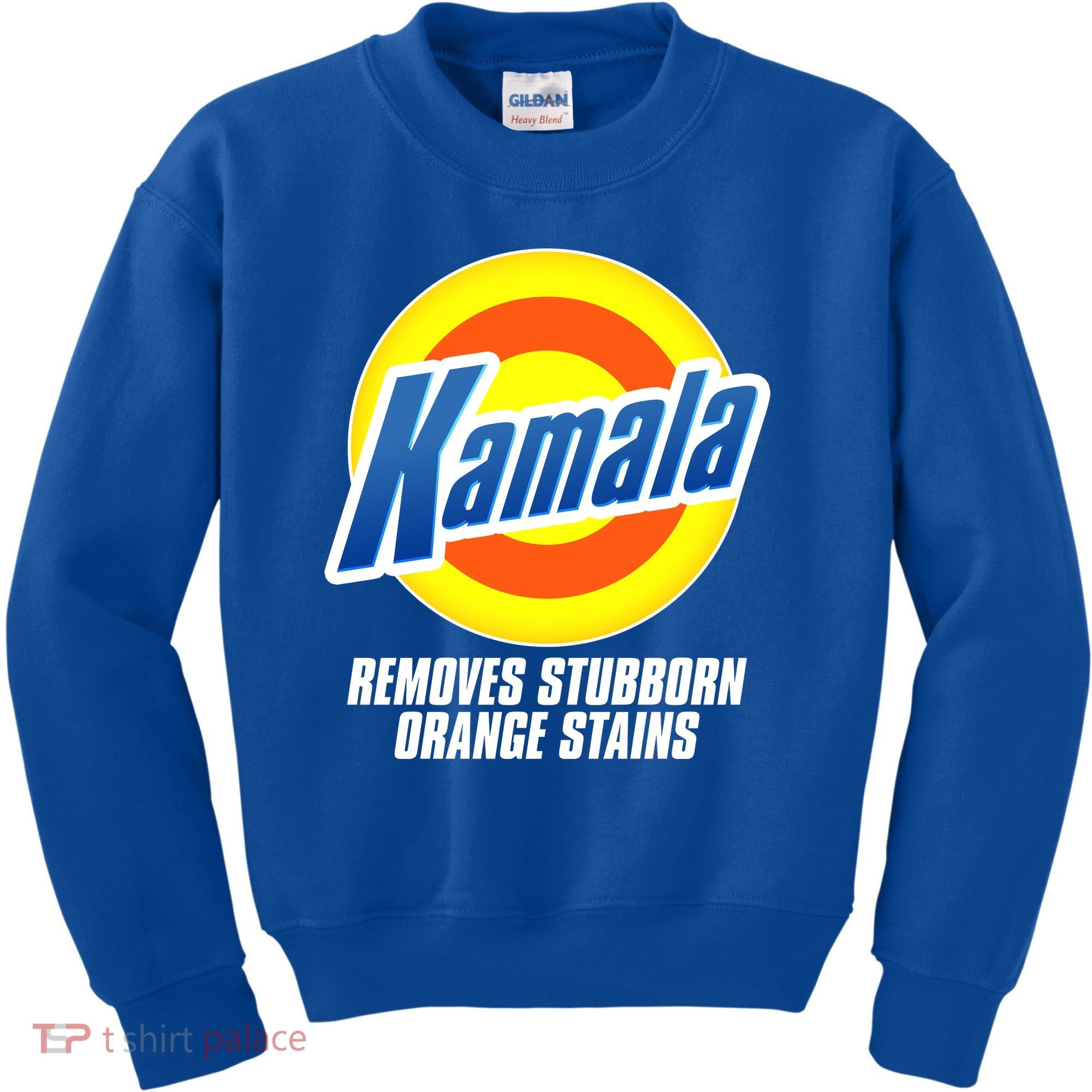 Kamala Removes Stubborn Orange Stains Vote Kamala Harris 2024 Kids Sweatshirt