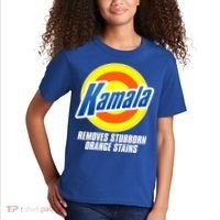 Kamala Removes Stubborn Orange Stains Vote Kamala Harris 2024 Kids T-Shirt thumb 2