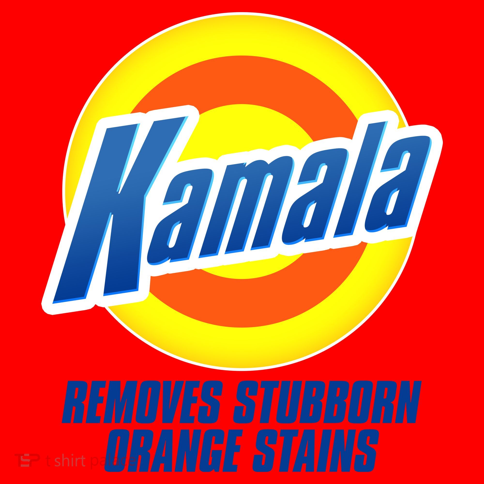 Kamala Removes Stubborn Orange Stains Vote Kamala Harris 2024 Santa Hat
