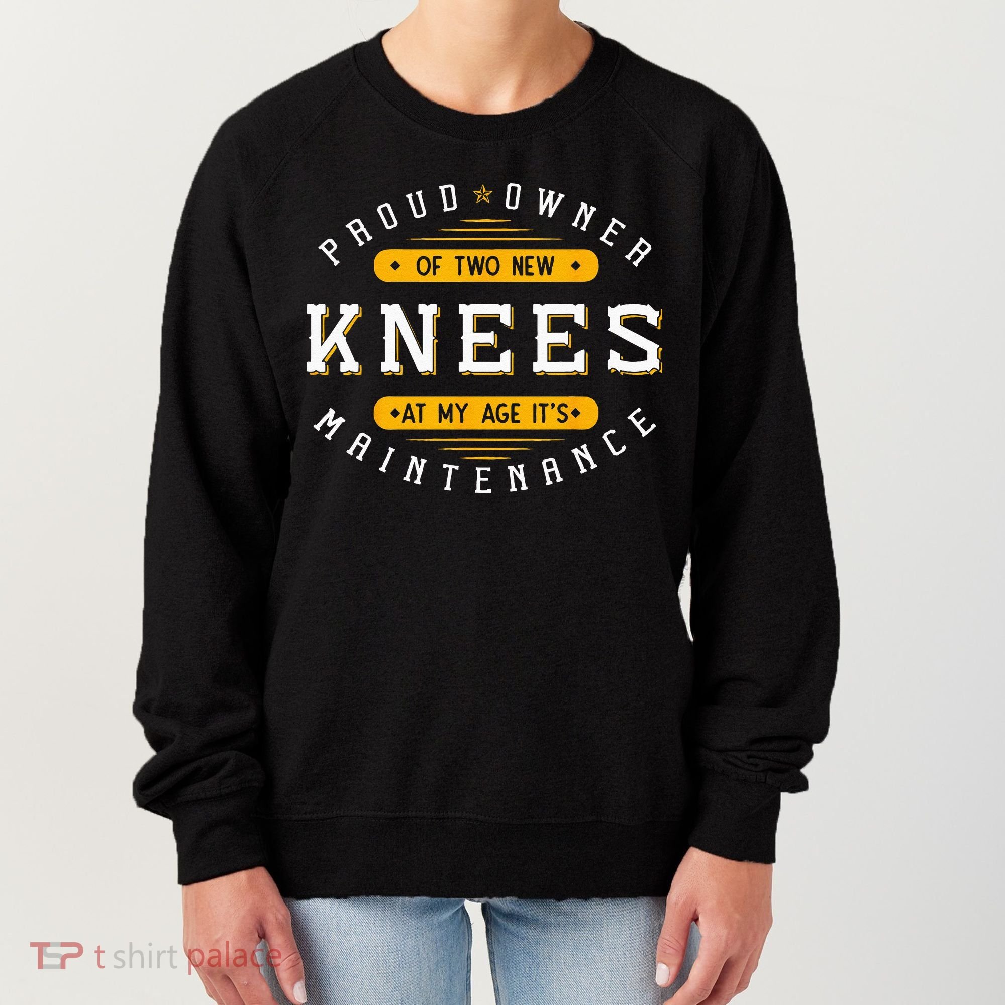 Knee Replacement Surgery Arthroplasty Artificial Joint TKR Women's Sweatshirt