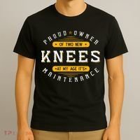Knee Replacement Surgery Arthroplasty Artificial Joint TKR T-Shirt thumb 3