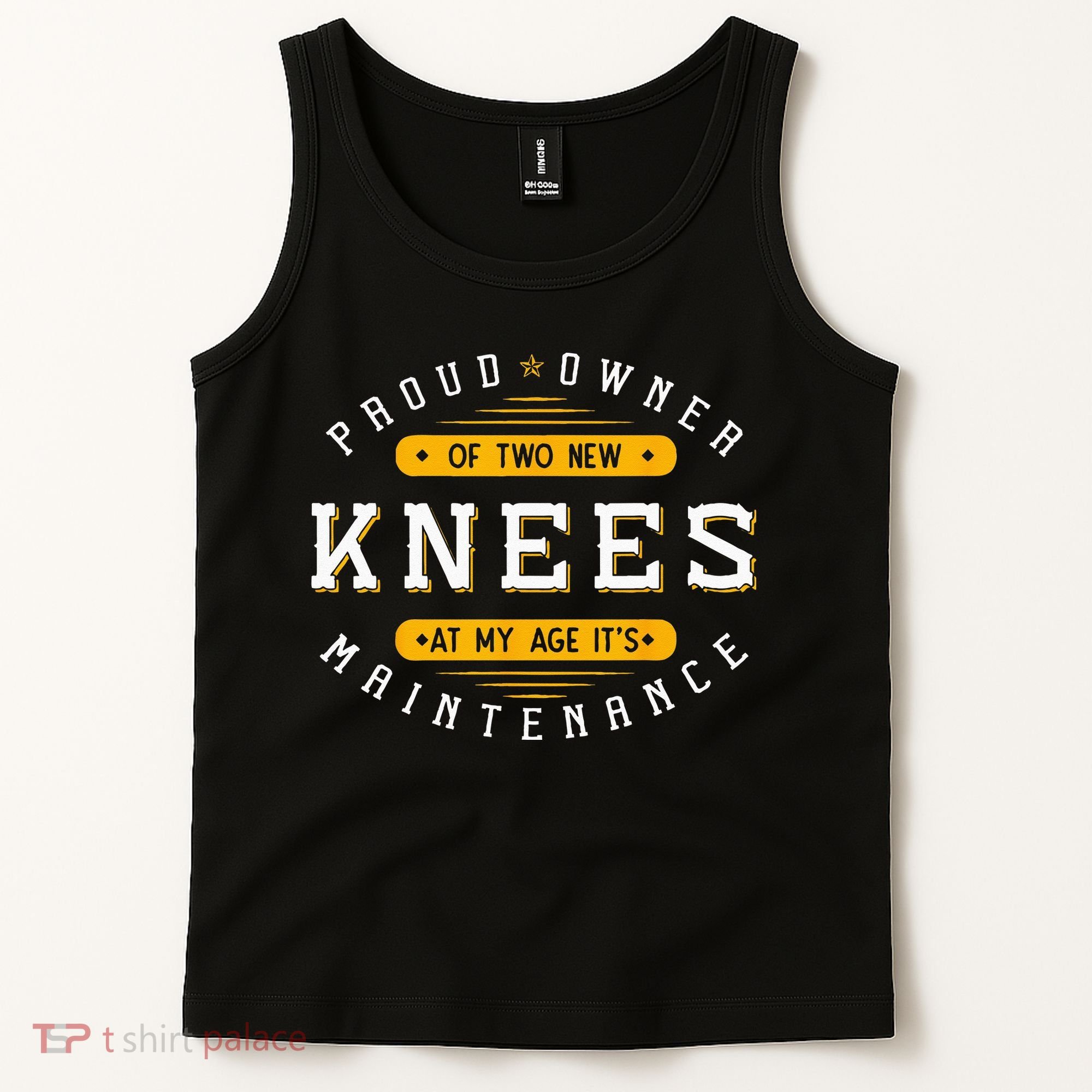 Knee Replacement Surgery Arthroplasty Artificial Joint TKR Tank Top