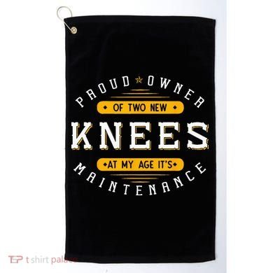 Knee Replacement Surgery Arthroplasty Artificial Joint TKR Golf Towel