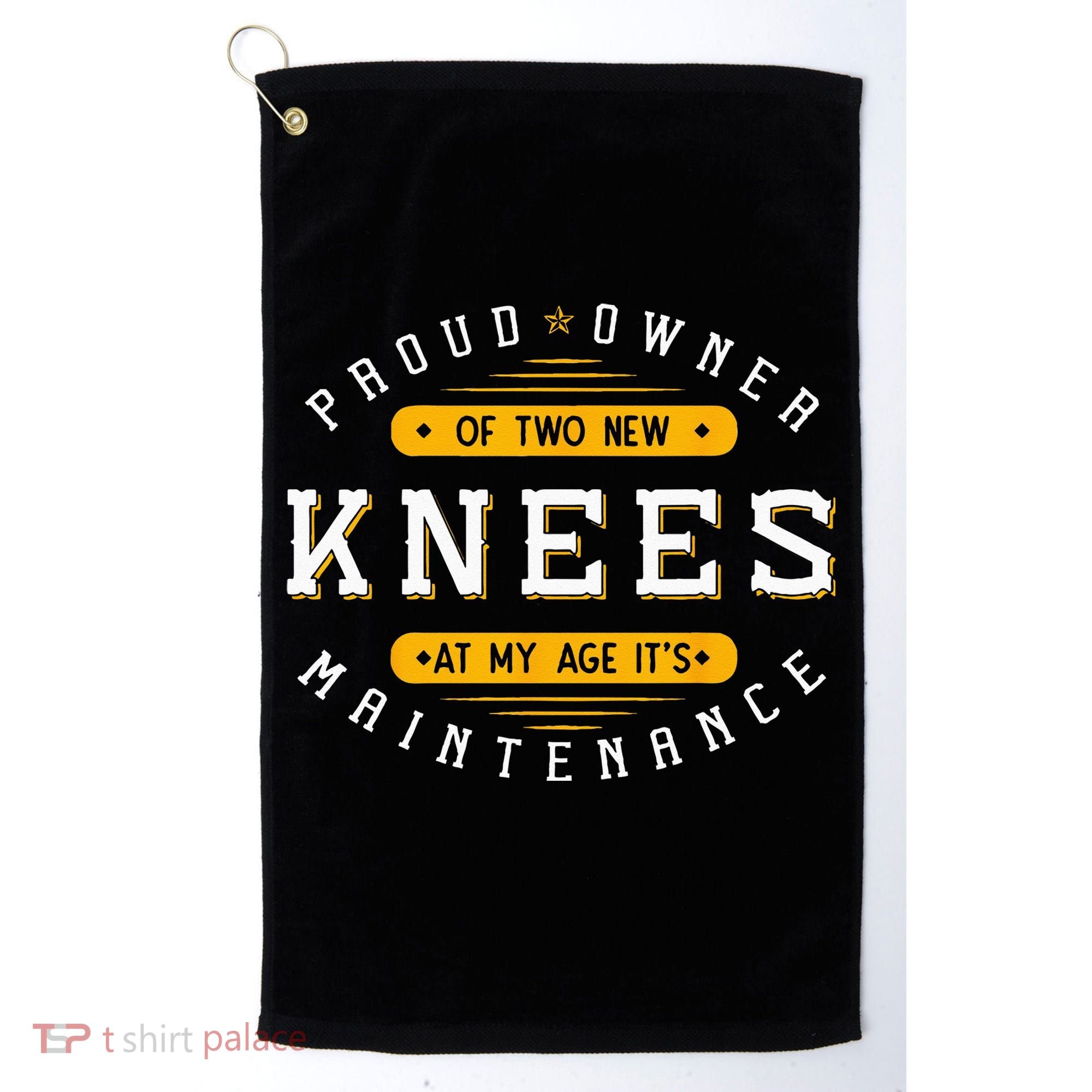 Knee Replacement Surgery Arthroplasty Artificial Joint TKR Golf Towel