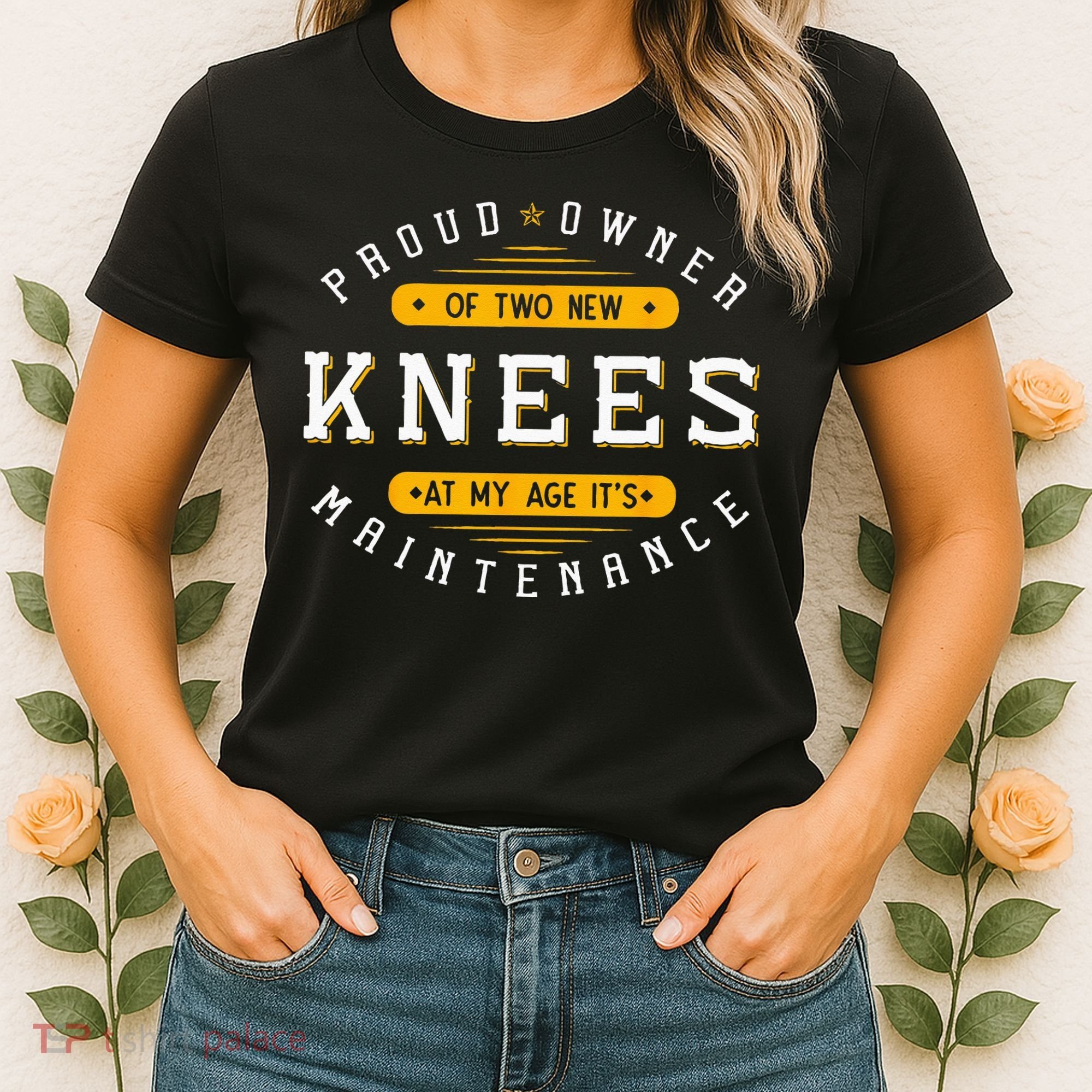 Knee Replacement Surgery Arthroplasty Artificial Joint TKR Women's T-Shirt