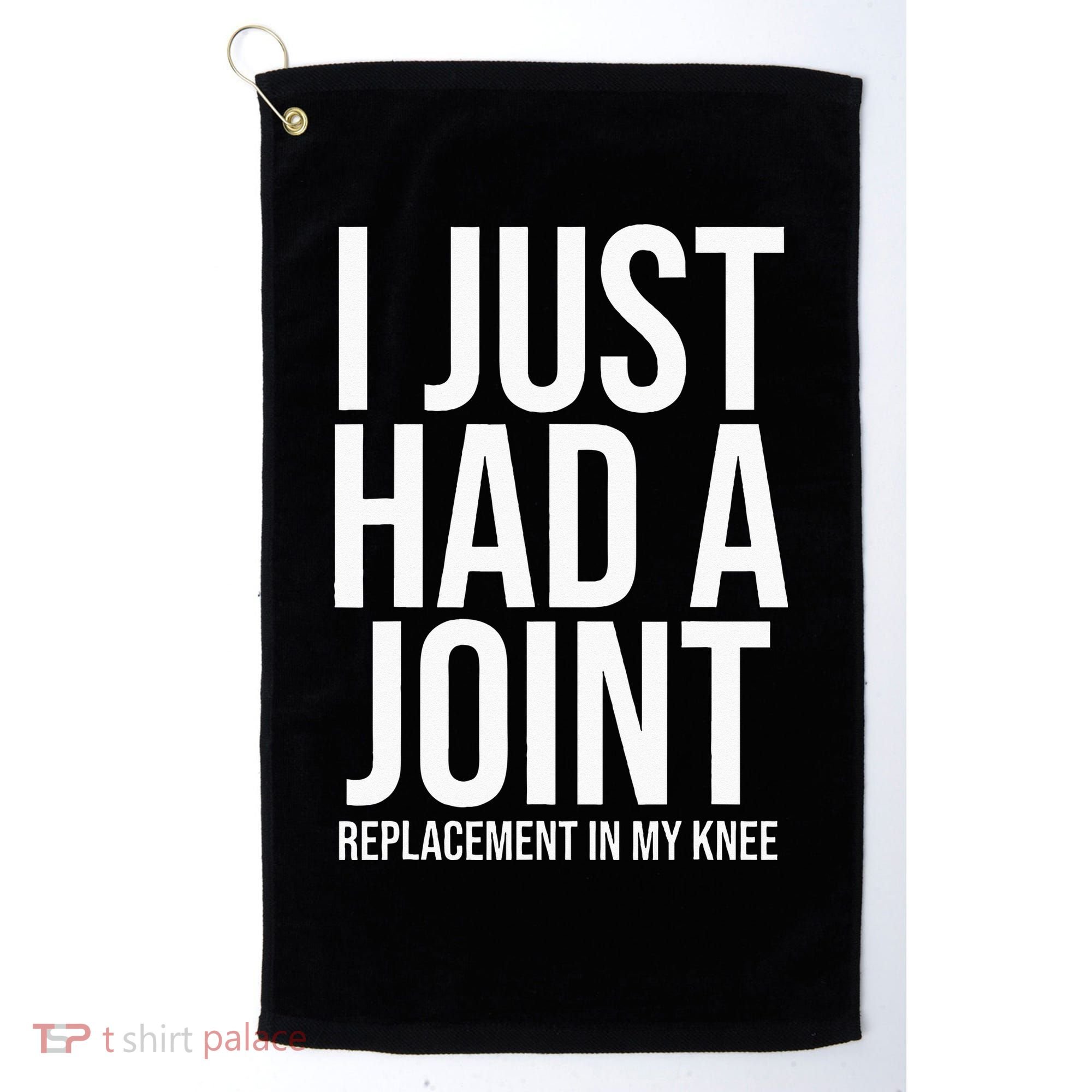 Knee Replacement Surgery Arthroplasty Artificial Joint TKR Golf Towel