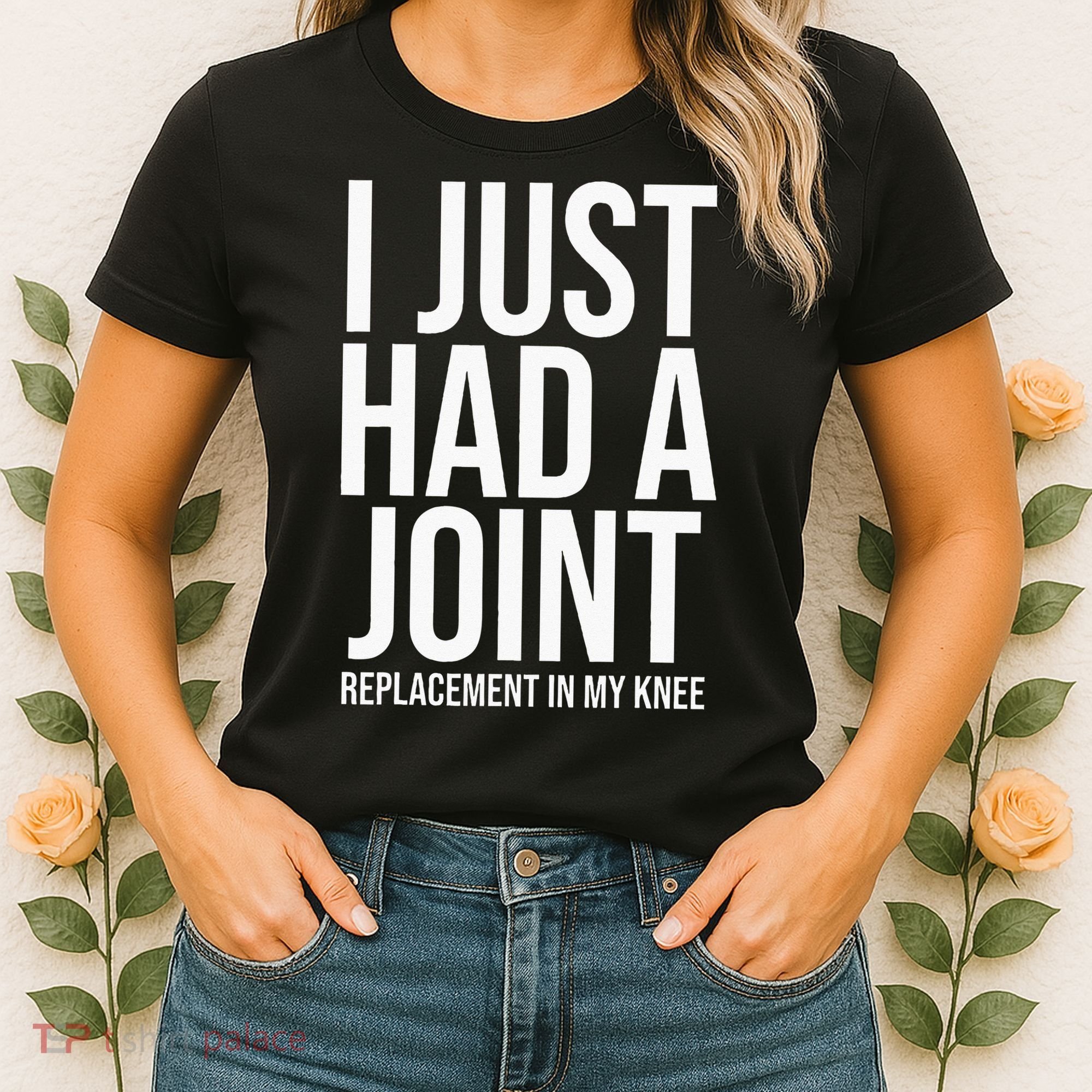 Knee Replacement Surgery Arthroplasty Artificial Joint TKR Women's T-Shirt