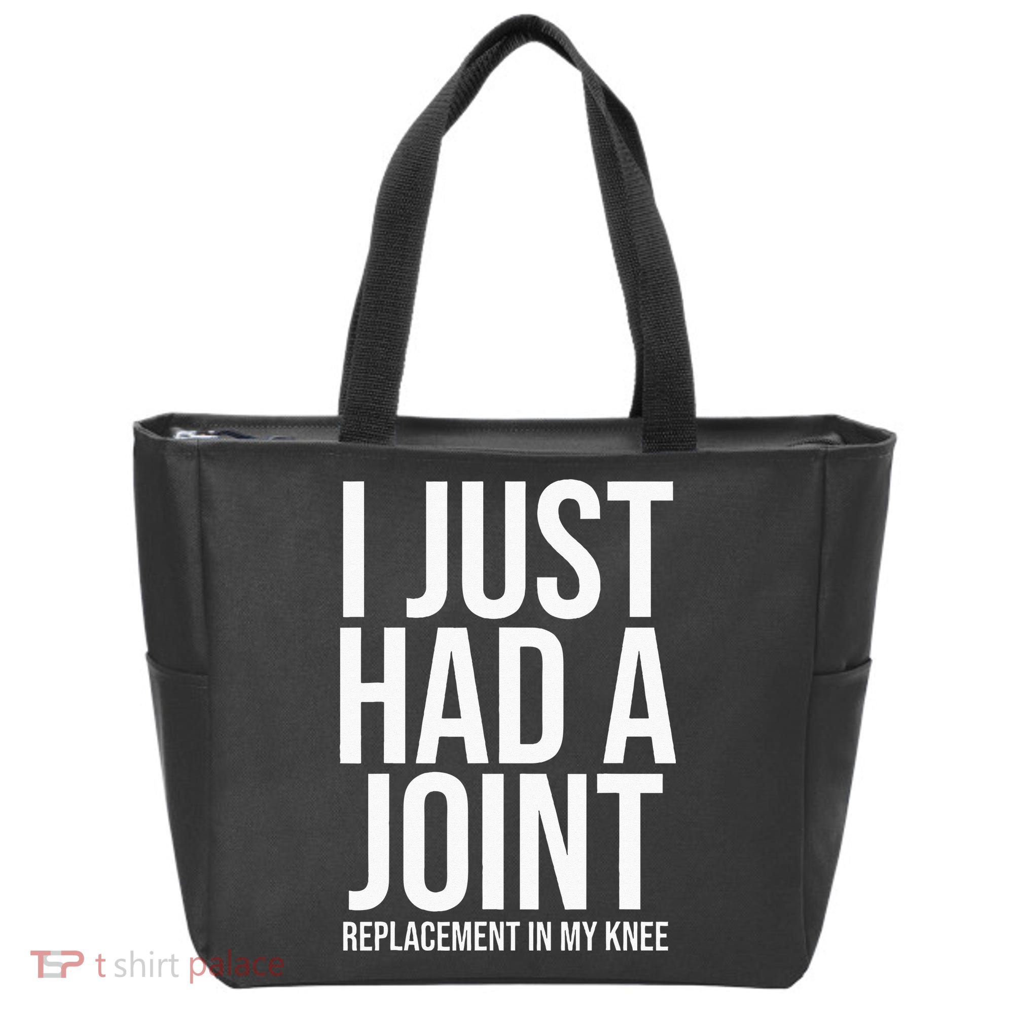 Knee Replacement Surgery Arthroplasty Artificial Joint TKR Tote Bag