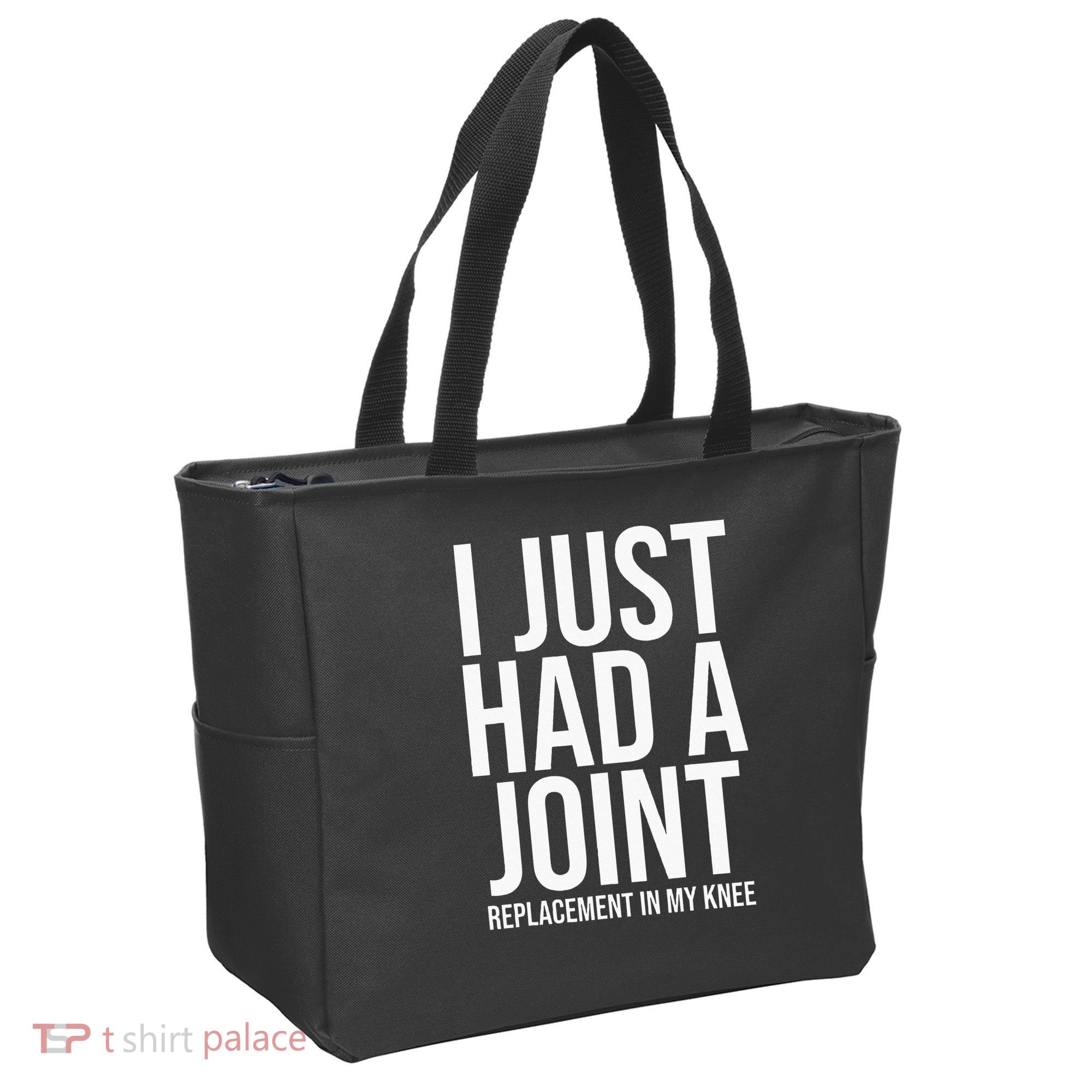 Knee Replacement Surgery Arthroplasty Artificial Joint TKR Tote Bag