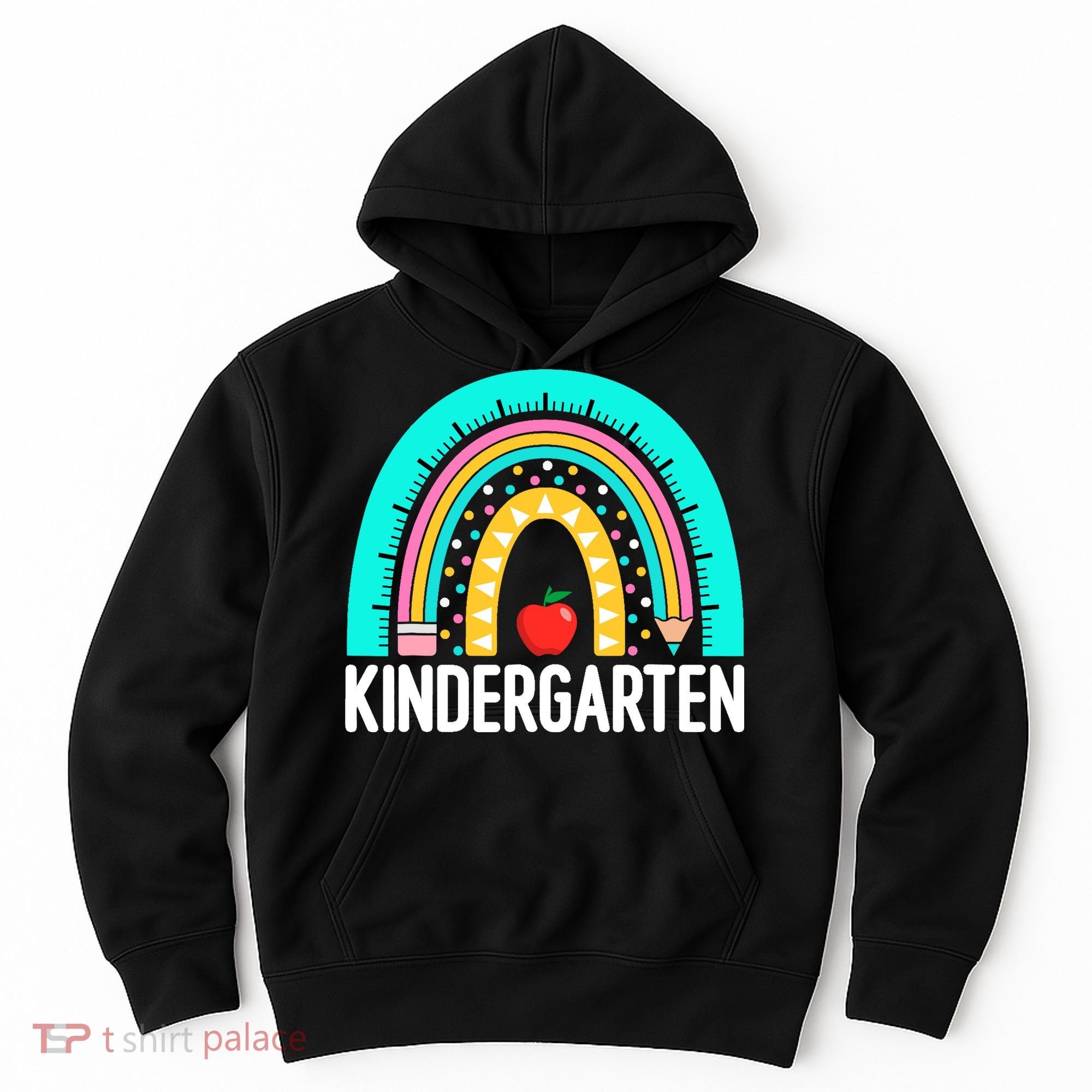 Kindergarten Rainbow Teacher Team Kindergarten Crew Girl Boy Hoodie
