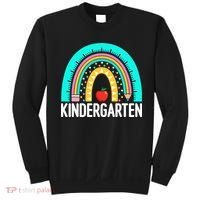 Kindergarten Rainbow Teacher Team Kindergarten Crew Girl Boy Sweatshirt thumb 0