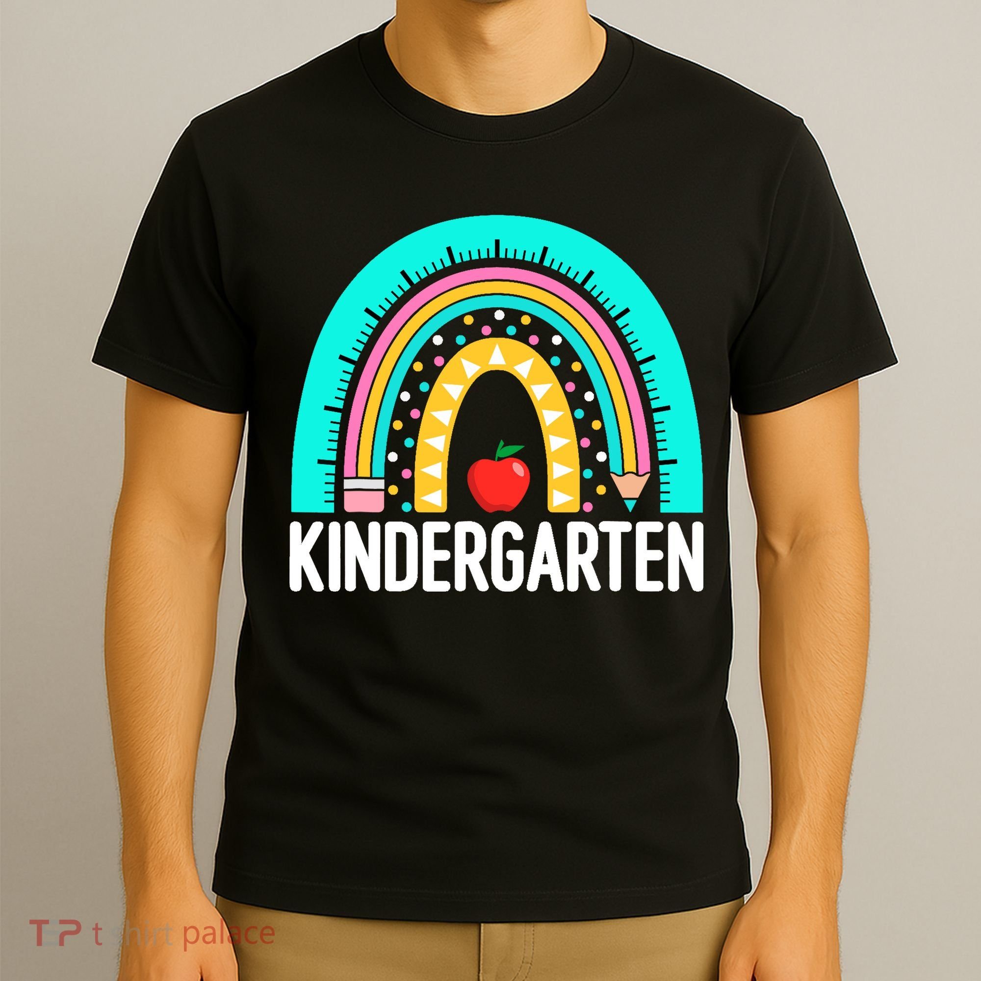 Kindergarten Rainbow Teacher Team Kindergarten Crew Girl Boy T-Shirt