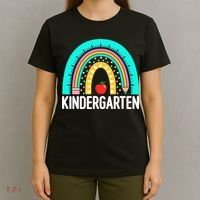 Kindergarten Rainbow Teacher Team Kindergarten Crew Girl Boy T-Shirt thumb 4