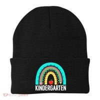Kindergarten Rainbow Teacher Team Kindergarten Crew Girl Boy Beanie thumb 0