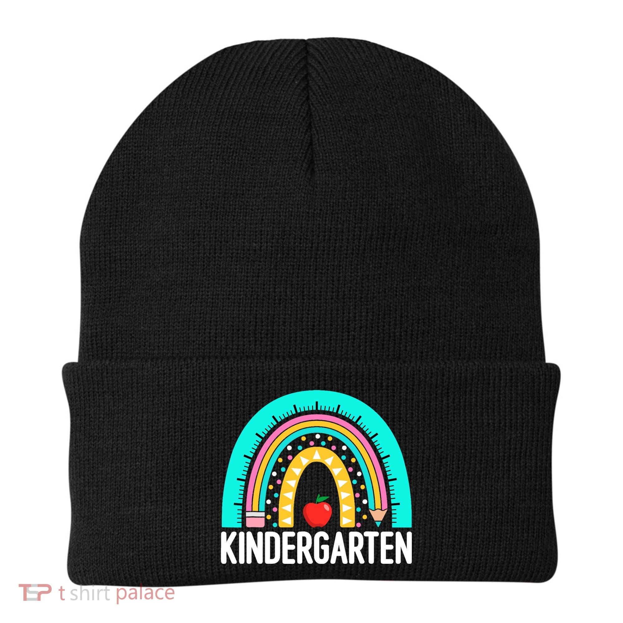 Kindergarten Rainbow Teacher Team Kindergarten Crew Girl Boy Beanie