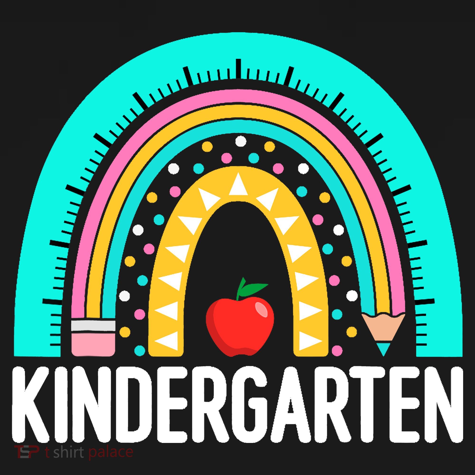 Kindergarten Rainbow Teacher Team Kindergarten Crew Girl Boy Flat Bill Trucker Hat