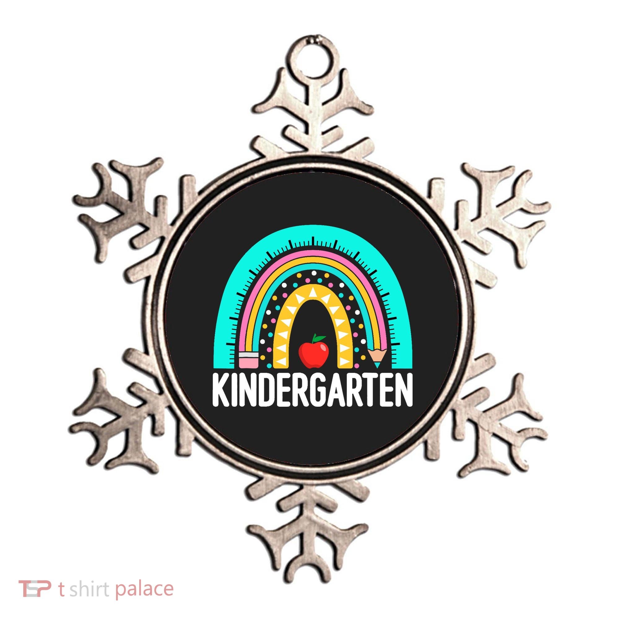 Kindergarten Rainbow Teacher Team Kindergarten Crew Girl Boy Ornament