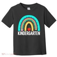 Kindergarten Rainbow Teacher Team Kindergarten Crew Girl Boy Toddler T-Shirt thumb 0
