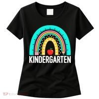 Kindergarten Rainbow Teacher Team Kindergarten Crew Girl Boy Women's T-Shirt thumb 0