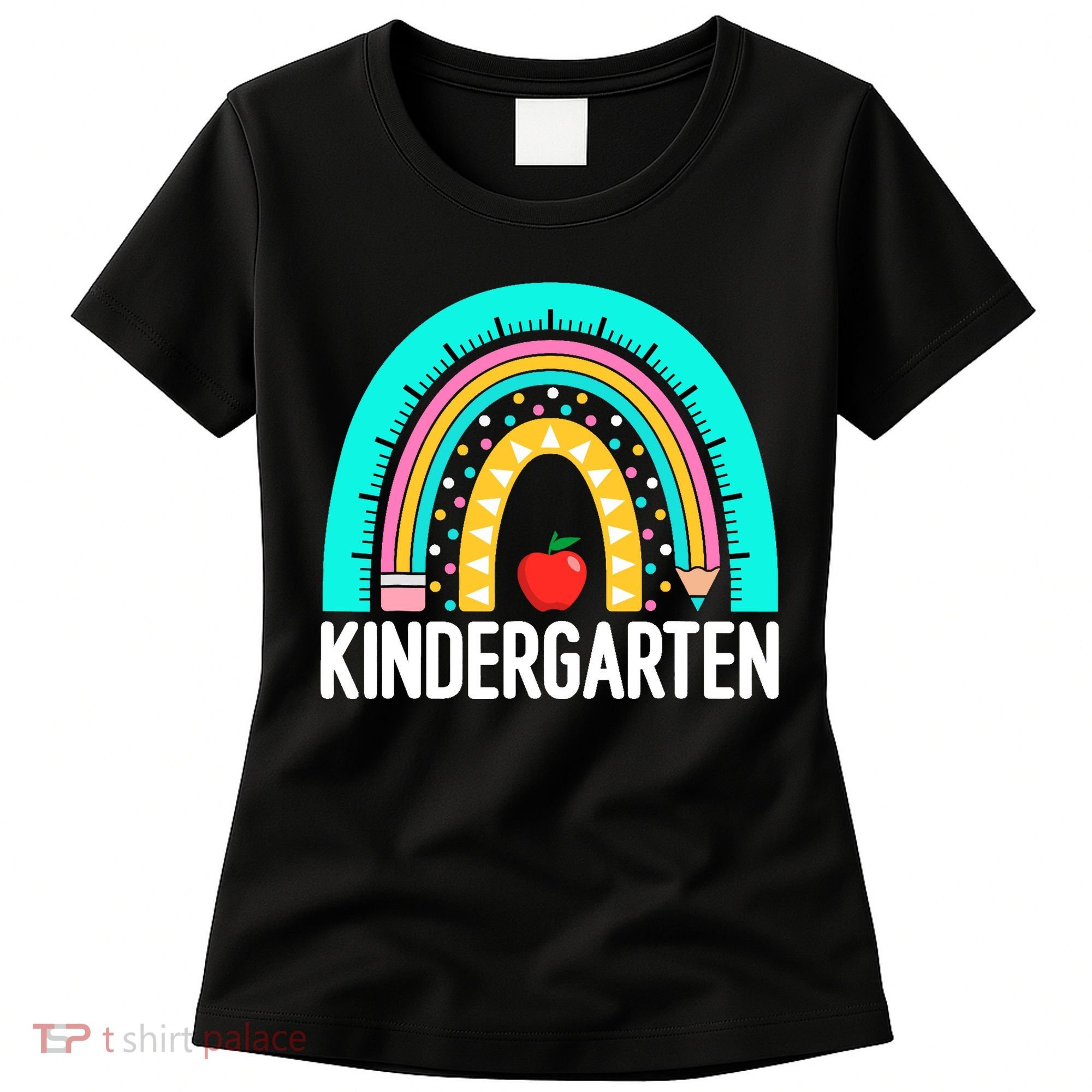 Kindergarten Rainbow Teacher Team Kindergarten Crew Girl Boy Women's T-Shirt