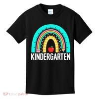 Kindergarten Rainbow Teacher Team Kindergarten Crew Girl Boy Kids T-Shirt thumb 0