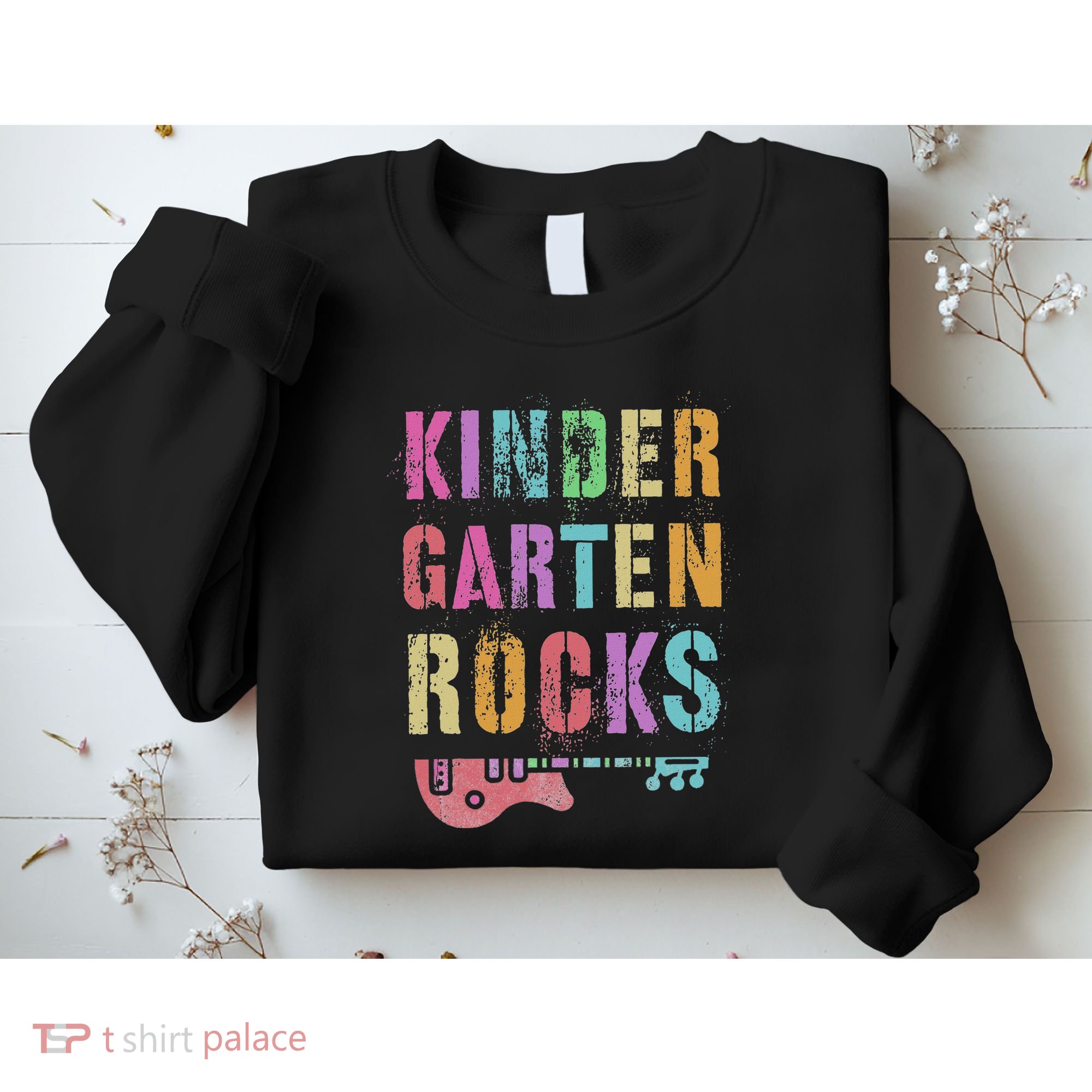 Kindergarten Rocks Teacher Crew Rock Star Kinder Team Sweatshirt