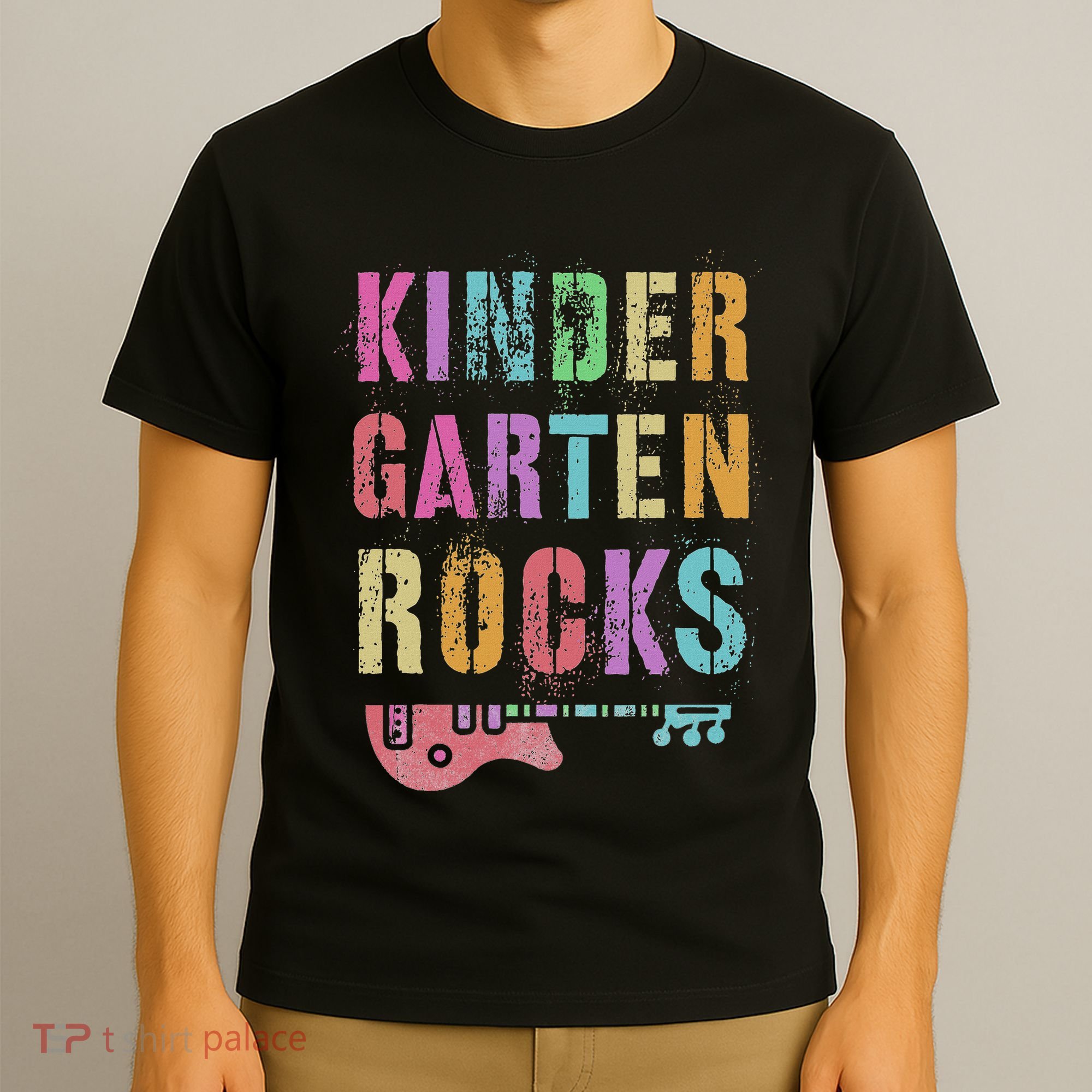 Kindergarten Rocks Teacher Crew Rock Star Kinder Team T-Shirt